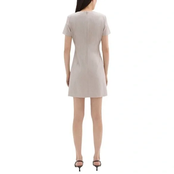 Theory Jatinn cloud Regent Crepe Dress - Picture 2 of 11